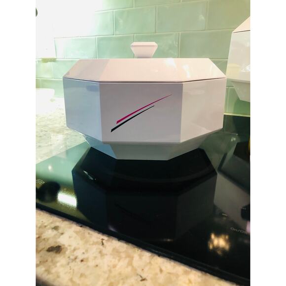 Italy Per Alimenti Avant Garde Memphis Style 90s Octagon Maitre D'Hotel Laysan - Picture 5 of 8